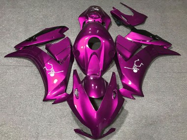 Online Rosa Profundo Negro Brillante Carenado Moto Honda CBR1000RR 2012-2016