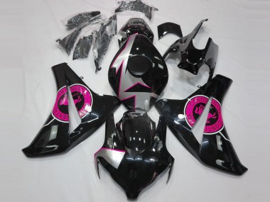 Online Plata Rosa Negro Brillante Carenado Moto Honda CBR1000RR 2008-2011