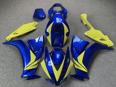 Online Azul Alta Visibilidad Amarillo Carenado Moto Honda CBR1000RR 2012-2016