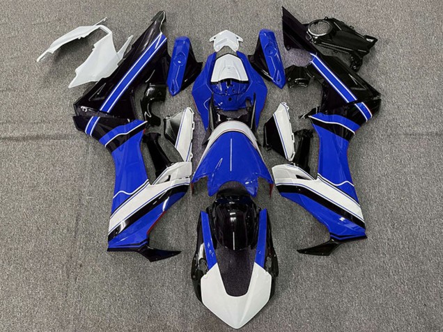 Online Blanco Azul Negro Brillante Carenado Moto Honda CBR1000RR 2017-2023