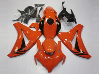 Online Naranja Negro Brillante OEM Estilo Carenado Moto Honda CBR1000RR 2008-2011