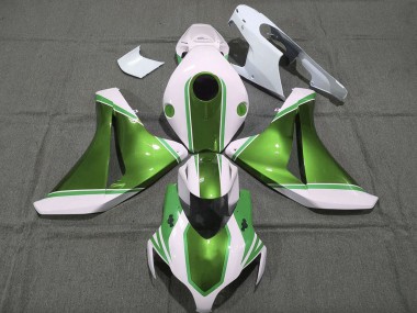 Online Blanco Lustroso Verde Perla Carenado Moto Honda CBR1000RR 2008-2011