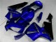 Online Azul Negro Brillante Kits Carenados Moto Honda CBR600RR 2003-2004