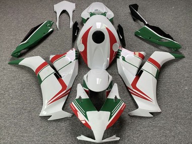 Online Blanco Rojo Verde Carenado Moto Honda CBR1000RR 2012-2016