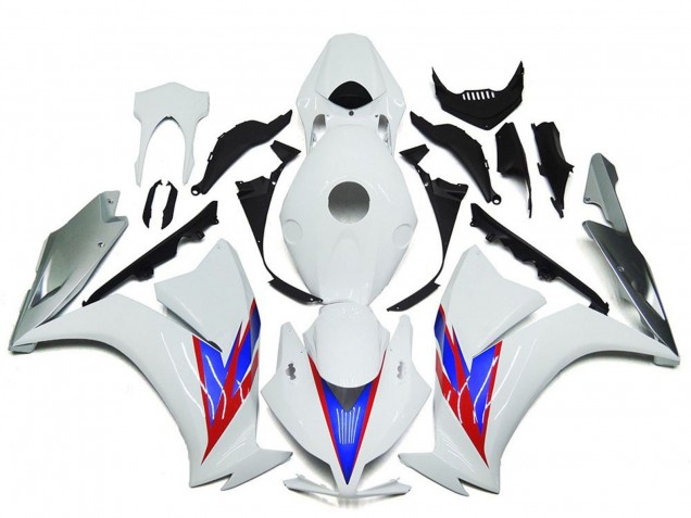 Online Blanco Azul Rojo Plata Carenado Moto Honda CBR1000RR 2012-2016