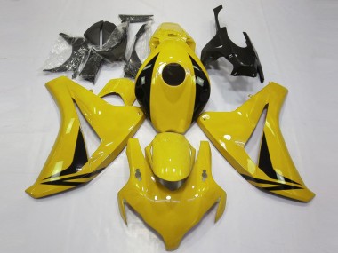 Online Amarillo Negro Brillante OEM Estilo Carenado Moto Honda CBR1000RR 2008-2011