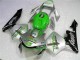 Online Plata Verde Negro Brillante Carenados Moto Honda CBR600RR 2003-2004
