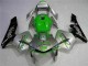 Online Plata Verde Negro Brillante Carenados Moto Honda CBR600RR 2003-2004