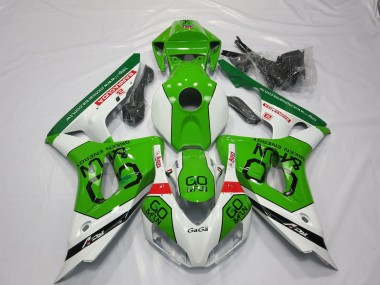 Online Blanco Verde Rojo Go Fun Carenado Moto Honda CBR1000RR 2006-2007