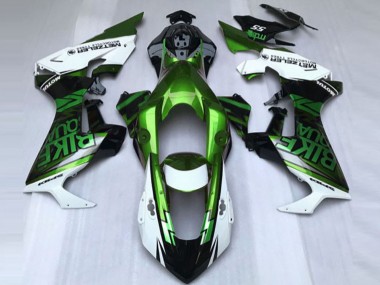 Online Blanco Verde Negro Brillante Carenado Moto Honda CBR1000RR 2017-2023