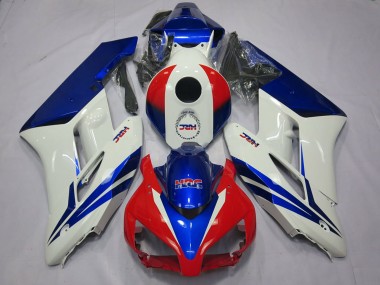 Online Blanco Azul Rojo HRC OEM Estilo Carenado Moto Honda CBR1000RR 2004-2005