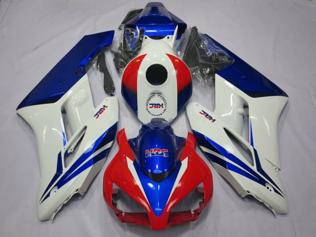 Online Blanco Azul Rojo HRC OEM Estilo Carenado Moto Honda CBR1000RR 2004-2005