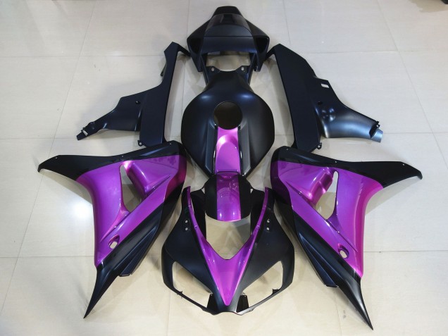 Online Púrpura Azul Mate Oscuro Carenado Moto Honda CBR1000RR 2006-2007