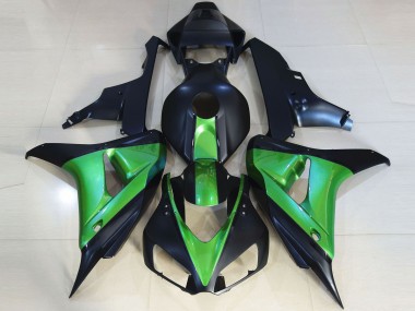 Online Verde Azul Mate Oscuro Carenado Moto Honda CBR1000RR 2006-2007