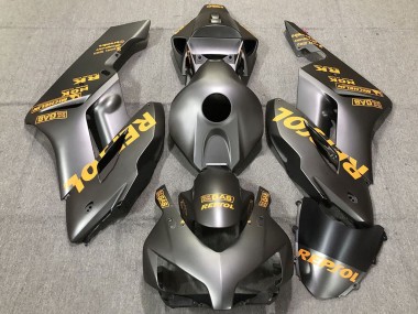 Online Gris Mate Oro Repsol Carenado Moto Honda CBR1000RR 2004-2005