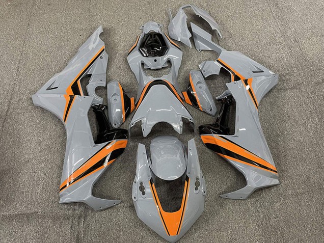 Online Nardo Gris Naranja Raya Carenado Moto Honda CBR1000RR 2017-2023
