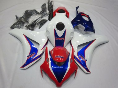 Online Blanco Azul Rojo HRC OEM Estilo Carenado Moto Honda CBR1000RR 2008-2011