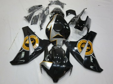 Online Plata Gris Naranja Negro Brillante Carenado Moto Honda CBR1000RR 2008-2011