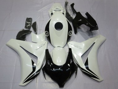Online Blanco Perla Negro Brillante Carenado Moto Honda CBR1000RR 2008-2011