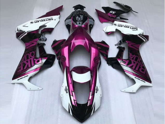Online Blanco Púrpura Negro Brillante Carenado Moto Honda CBR1000RR 2017-2023