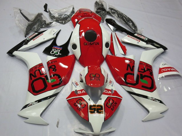 Online Blanco Rojo Go&Fun Carenado Moto Honda CBR1000RR 2012-2016