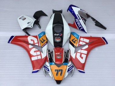 Online Blanco Rojo Azul Naranja Negro Elf Givi 77 Carenado Moto Honda CBR1000RR 2008-2011
