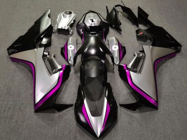 Online Plata Rosa Negro Brillante Carenado Moto Honda CBR1000RR 2017-2023