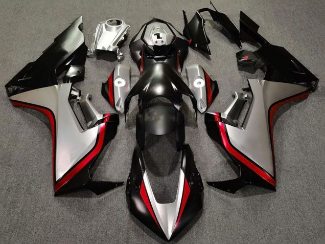 Online Plata Rojo Negro Brillante Carenado Moto Honda CBR1000RR 2017-2023