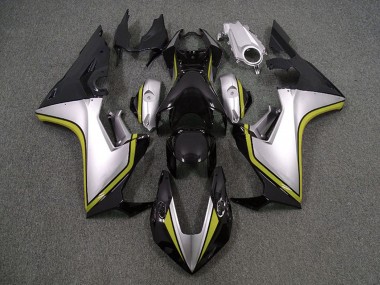 Online Plata Amarillo Negro Brillante Carenado Moto Honda CBR1000RR 2017-2023