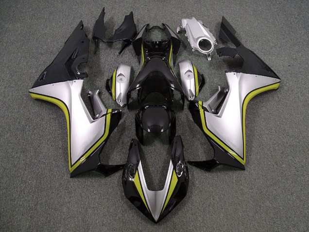 Online Plata Amarillo Negro Brillante Carenado Moto Honda CBR1000RR 2017-2023