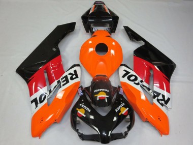 Online Naranja Blanco Rojo Negro Brillante Repsol Carenado Moto Honda CBR1000RR 2004-2005