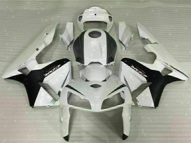 Online Blanco Negro Carenados Moto Honda CBR600RR 2005-2006