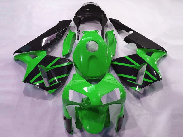 Online Verde Negro Brillante OEM Estilo Carenado Moto Honda CBR600RR 2003-2004