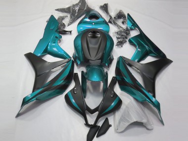 Online Azul Claro Negro Mate Carenado Moto Honda CBR600RR 2007-2008