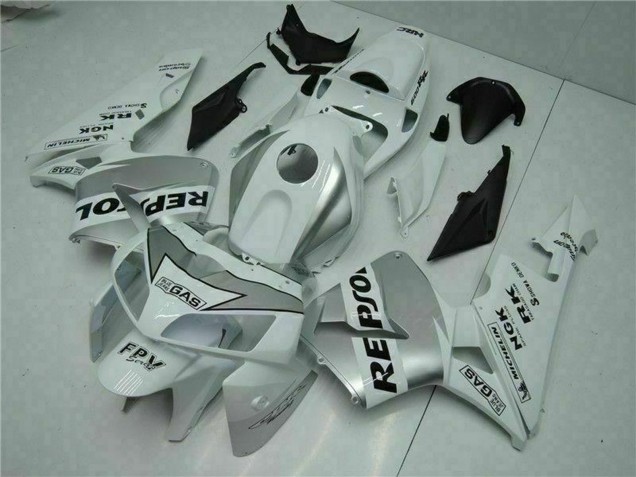 Online Blanco Carenados Moto Honda CBR600RR 2005-2006