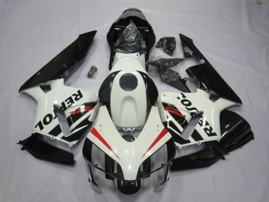 Online Blanco Rojo Negro Brillante Repsol OEM Estilo Carenado Moto Honda CBR600RR 2003-2004