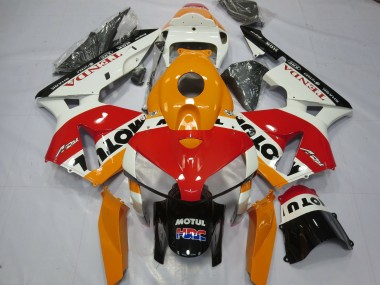 Online Blanco Repsol Carenado Moto Honda CBR600RR 2005-2006