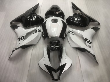 Online Blanco Negro Brillante Repsol Carenado Moto Honda CBR600RR 2009-2012