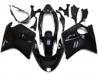 Online Negro Brillante Carenado Moto Honda CBR1100XX Blackbird 1996-2007