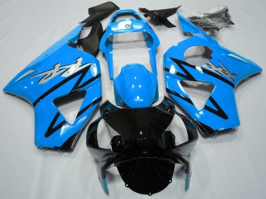 Online Azul Claro Negro Brillante CBR Estilo Carenado Moto Honda CBR954RR 2002-2003
