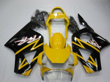 Online Amarillo Negro Brillante Carenado Moto Honda CBR954RR 2002-2003