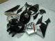 Online Negro Brillante Plata Carenado Moto Honda CBR600RR 2005-2006