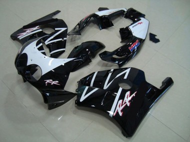 Online Blanco Negro Brillante HRC Carenado Moto Honda CBR250RR 1990-1998