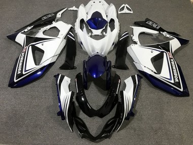 Online Azul Blanco Negro Carenado Moto Suzuki GSXR 1000 2009-2016
