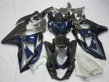 Online Azul Plata Negro Carenado Moto Suzuki GSXR 1000 2009-2016
