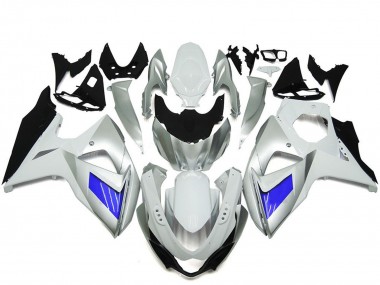 Online Blanco Azul Carenados Moto Suzuki GSXR 1000 2009-2016