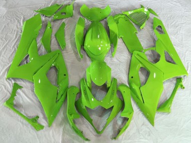 Online Verde Brillante Carenado Moto Suzuki GSXR 1000 2005-2006