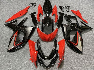 Online Rojo Negro Carenado Moto Suzuki GSXR 1000 2009-2016