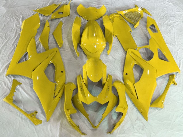 Online Amarillo Brillante Carenado Moto Suzuki GSXR 1000 2005-2006