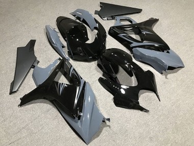 Online Nardo Gris Negro Brillante OEM Estilo Carenado Moto Suzuki GSXR 1000 2007-2008